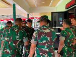 “Perkuat Sinergi Cegah Karhutla” Kodim 1206/Putussibau Terima Kedatangan Tim Penyuluh Karhutla Pati dan Pamen Mabes TNI