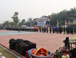 Polres Melawi Gelar Apel Bersama Unsur TNI dan Pemda Melawi , Pasukan Satpras Karhutla Kapuas – 2026