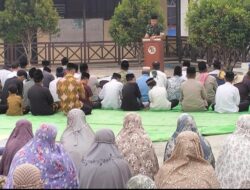 Mohon Hujan, Cegah Karhutla : Kolonel Muttaqin Ajak Warga Pinang Laka Jaga Alam Melalui Sholat Istisqa
