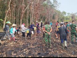 Tim Sosialisasi Karhutla Mabes TNI Ajak Warga Desa Kedamin Darat : Menjaga Hutan, Menjaga Kehidupan untuk Indonesia