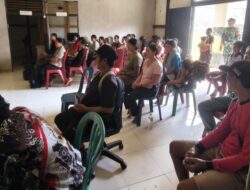 Mabes TNI Gelar Sosialisasikan Pencegahan, Karhutla di Desa Sungai Labuk Kecamata Ella Hilir
