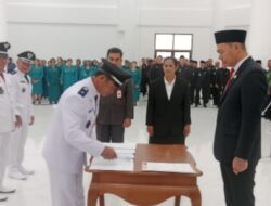 Kasdim 1206/Putussibau Hadiri Pelantikan Kades Terpilih Hasil Pilkades Serentak 2026, Momentum Baru Membangun Desa