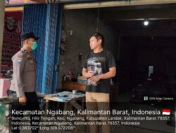 Asap Karhutla Masih Terasa, Polisi Tak Henti Edukasi Warga Untuk Gunakan Masker