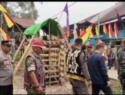 PERERAT KOMSOS, KODIM 1206/PSB Kapuas Hulu HADIR DI ACARA GAWAI DAYAK TAMAN PERESMIAN RUMAH BETANG ADAT ULU BANUA.