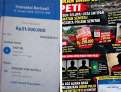 Propam Polda Kalbar Diminta Selidiki Dugaan Aliran Dana Setoran PETI ke Oknum Polsek Semitau Kembali Mencuat, Aktivitas di Selupai Disebut Masih Marak