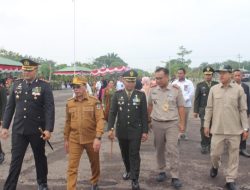 Penuh Khidmat, Dandim 1206/Putussibau Pimpin Upacara HUT TNI Ke-81 di Kabupaten Kapuas Hulu
