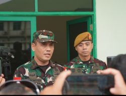 Kesiapsiagaan dan Dukungan Masyarakat, Danrem 121/Abw Beri Keterangan Media terkait Pengamanan Perbatasan RI–Malaysia